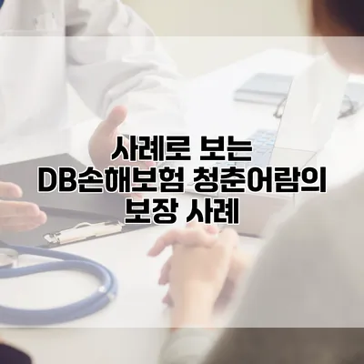 사례로 보는 DB손해보험 청춘어람의 보장 사례