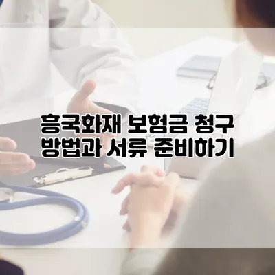 흥국화재 보험금 청구 방법과 서류 준비하기